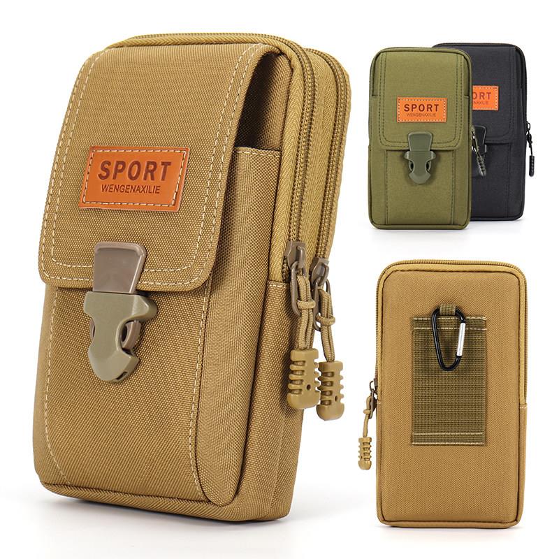 Leather Works Belt - Mens Multifunctional Wearable Phone Waist Bag