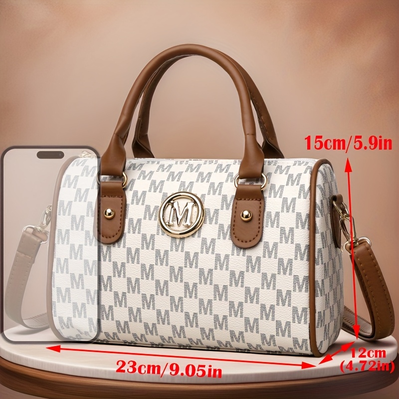 Women Alphabet Shoulder Bag wi - Leatherwork Logo review and price