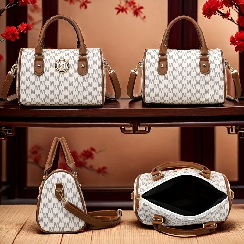Women Alphabet Shoulder Bag wi - Leatherwork Logo review and price