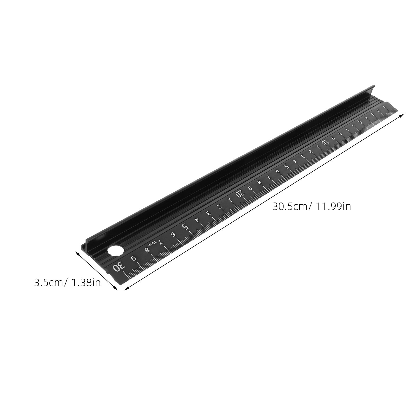 Heavy Duty L Shaped Metal Rule - Leatherworking Guide review and price