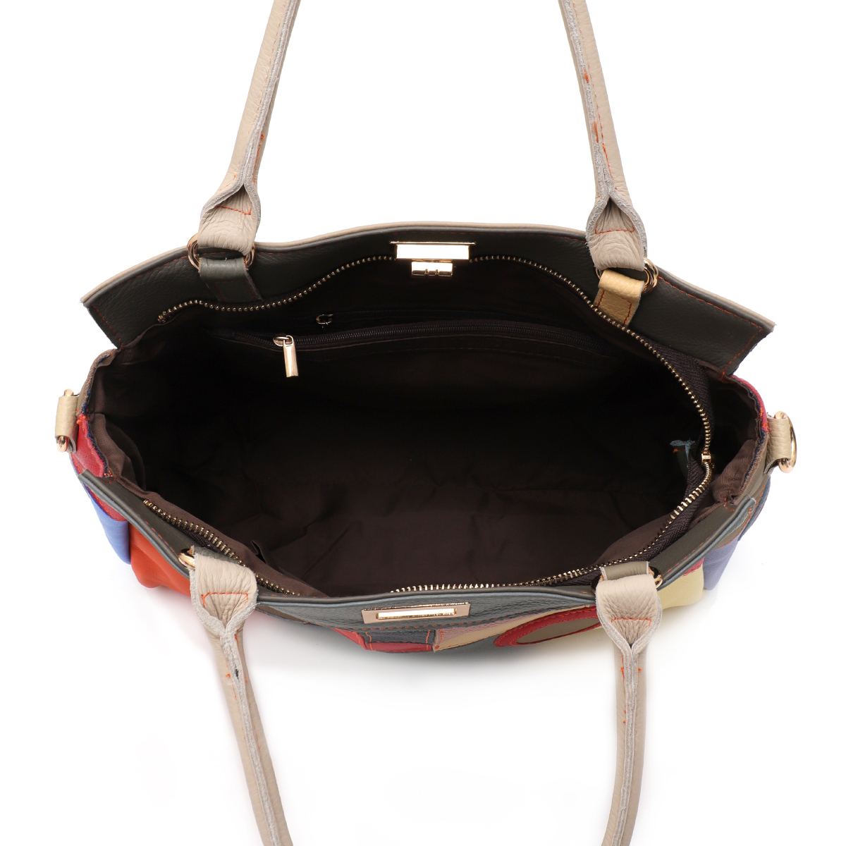 SC Chic Colorful Real Leather  - Leather Work Handbags review and price