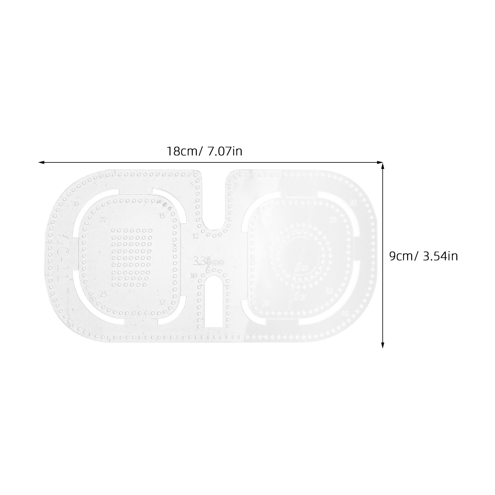 4Pcs Clear Acrylic Leatherwork - Leatherworking Guide review and price