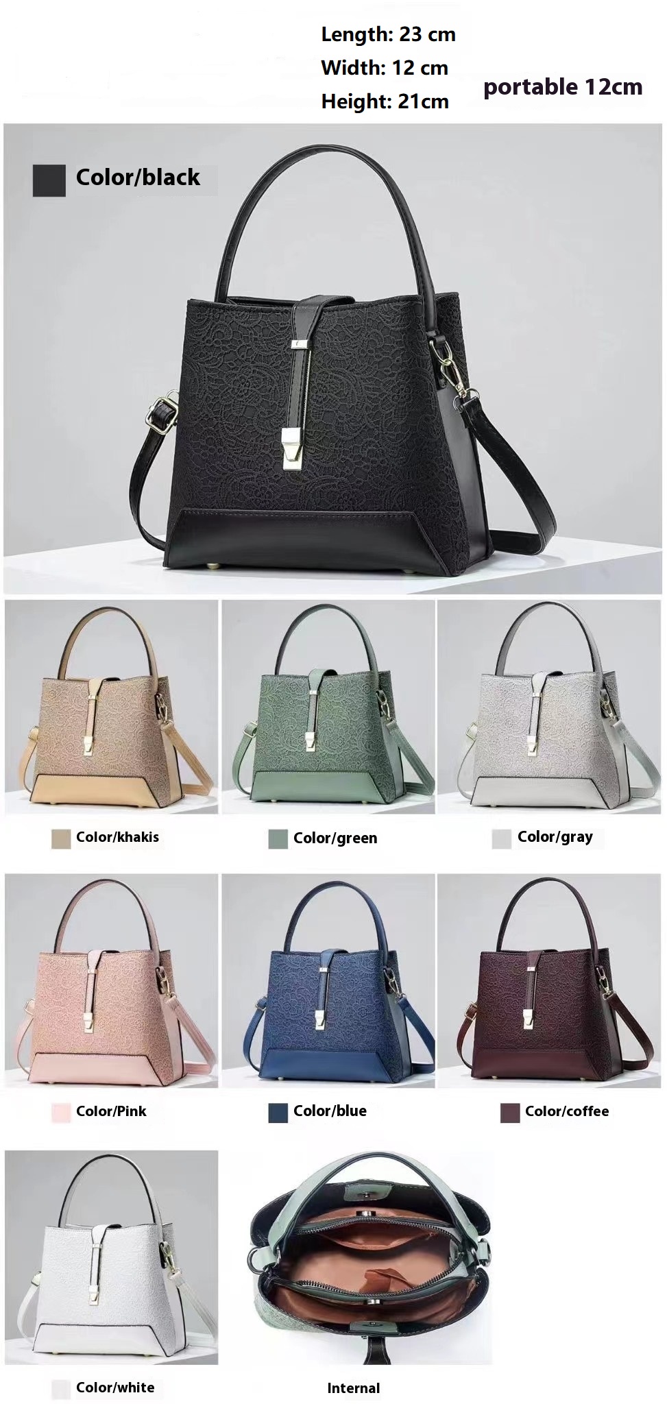 New Luxury Tote Bag Leather Cl - Leather Work Handbags review and price