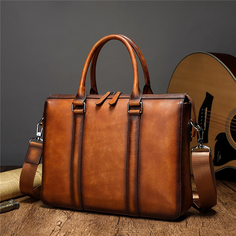 YETTIES Business Top Grain Lea - Leather Work Handbags review and price