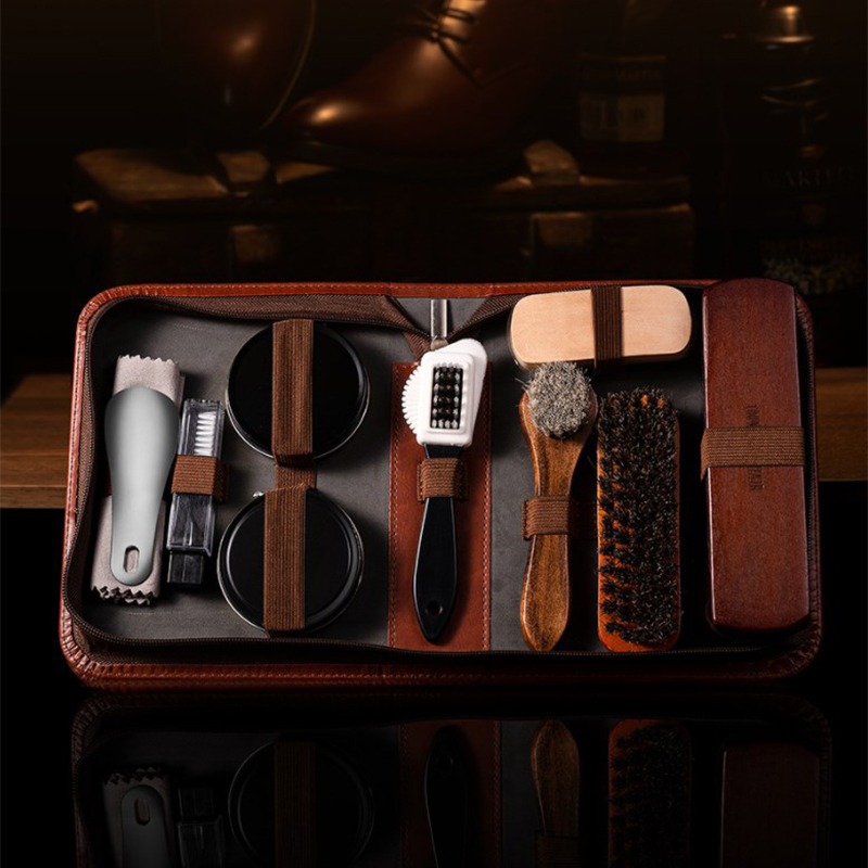 HorseHair Shoe Brush Set Leath - Leatherwork Tool Kit review and price