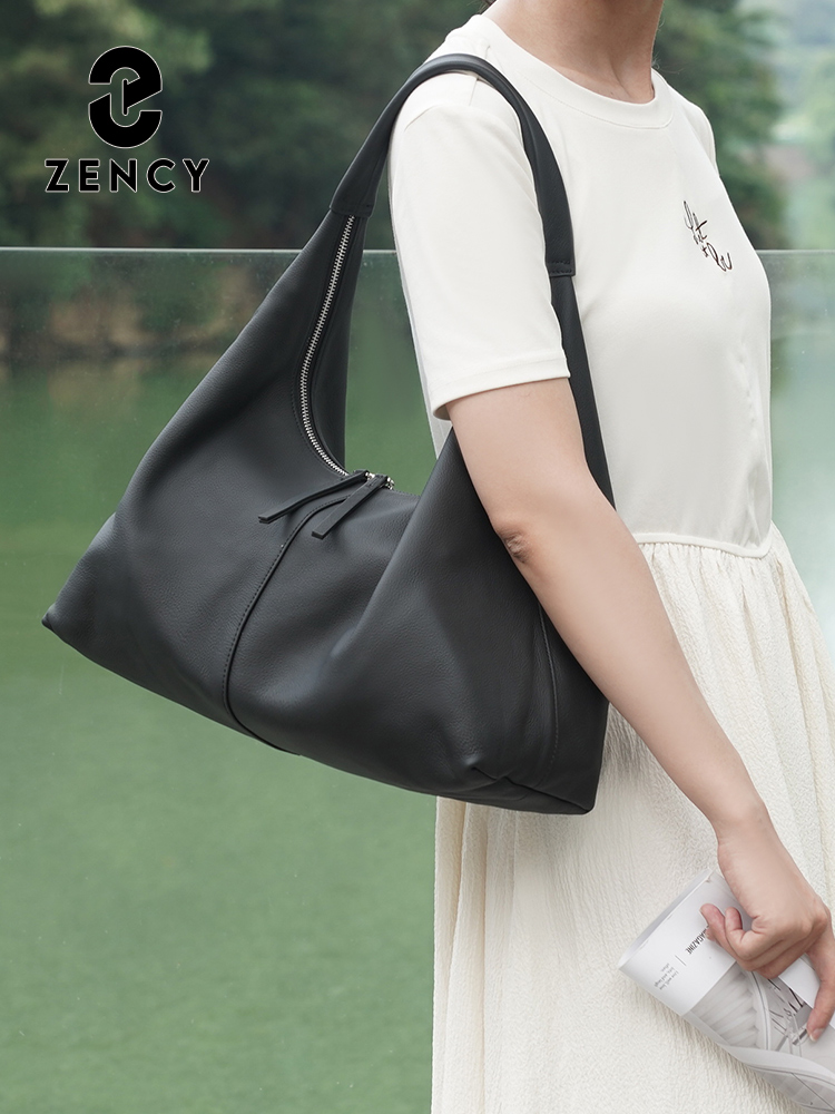 Zency Large Capacity Tote Bag  - Leather Work Handbags review and price