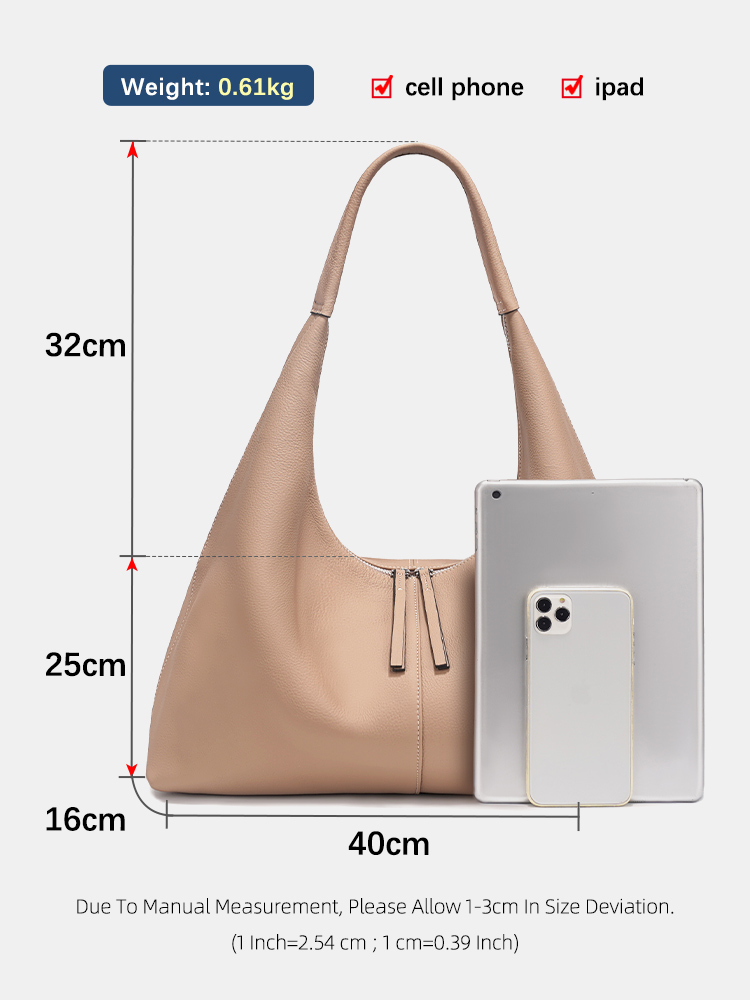 Zency Large Capacity Tote Bag  - Leather Work Handbags review and price