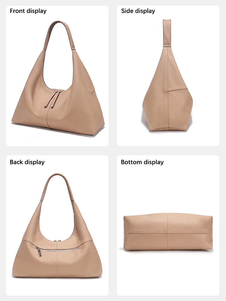 Zency Large Capacity Tote Bag  - Leather Work Handbags review and price