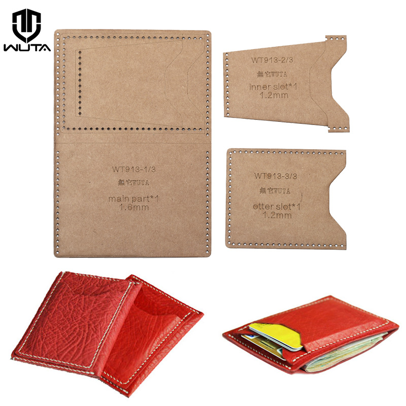 WUTA 913 Mini Card Case Kraft  - Leatherwork Tool Kit review and price