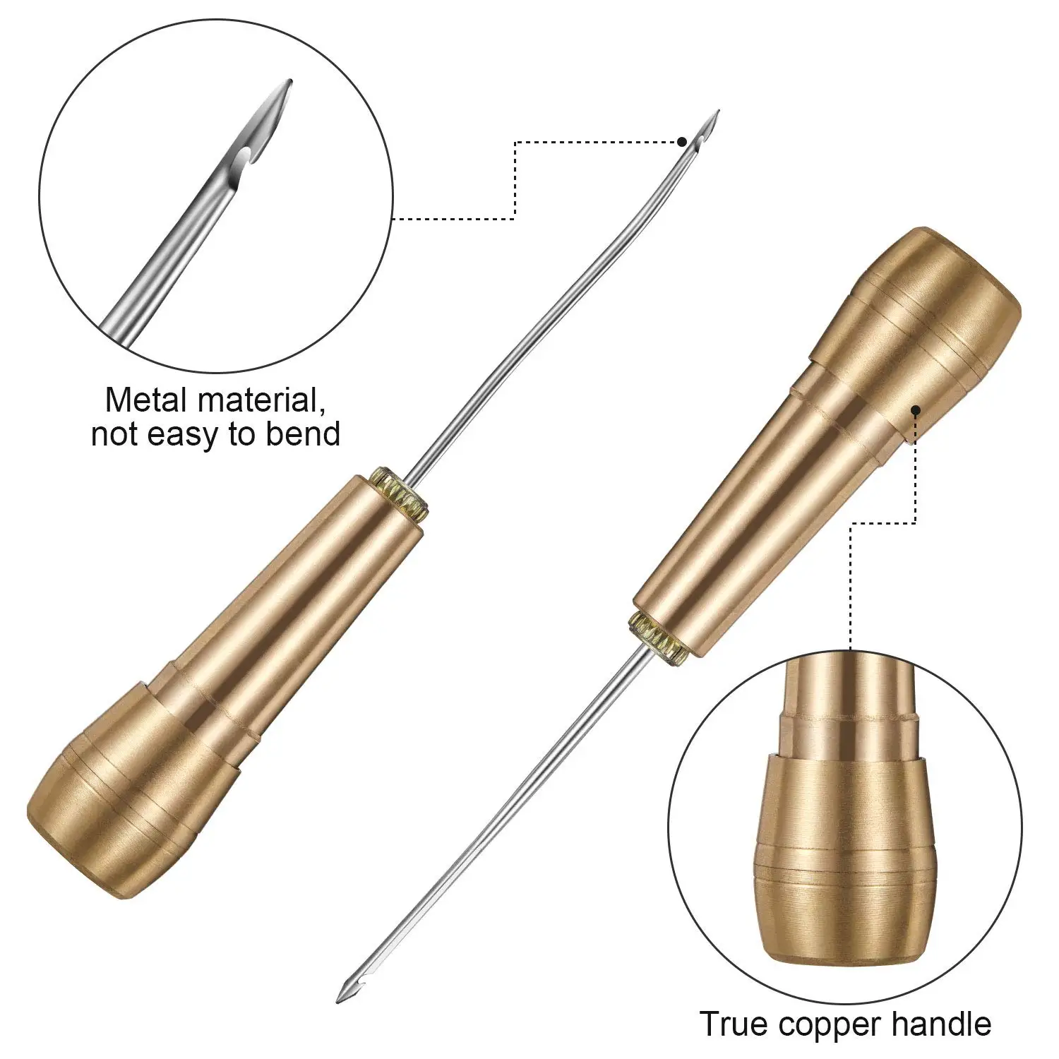 Leather Stitching Kit w/Copper - Leatherwork Repairs review and price