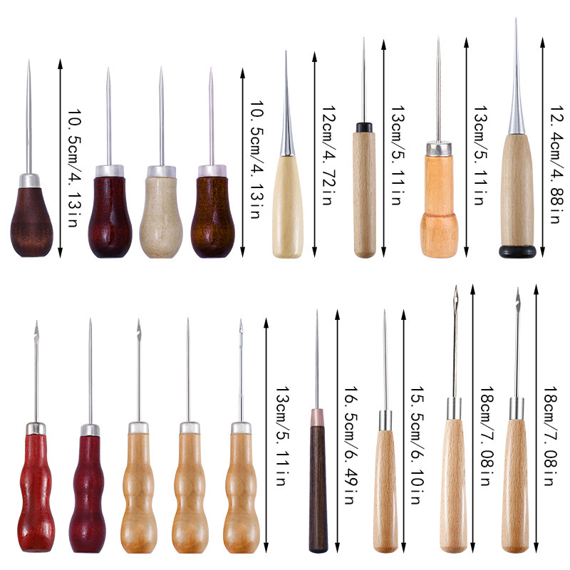 Leather Awl Wood Handle Awls S - Leatherwork Repairs review and price