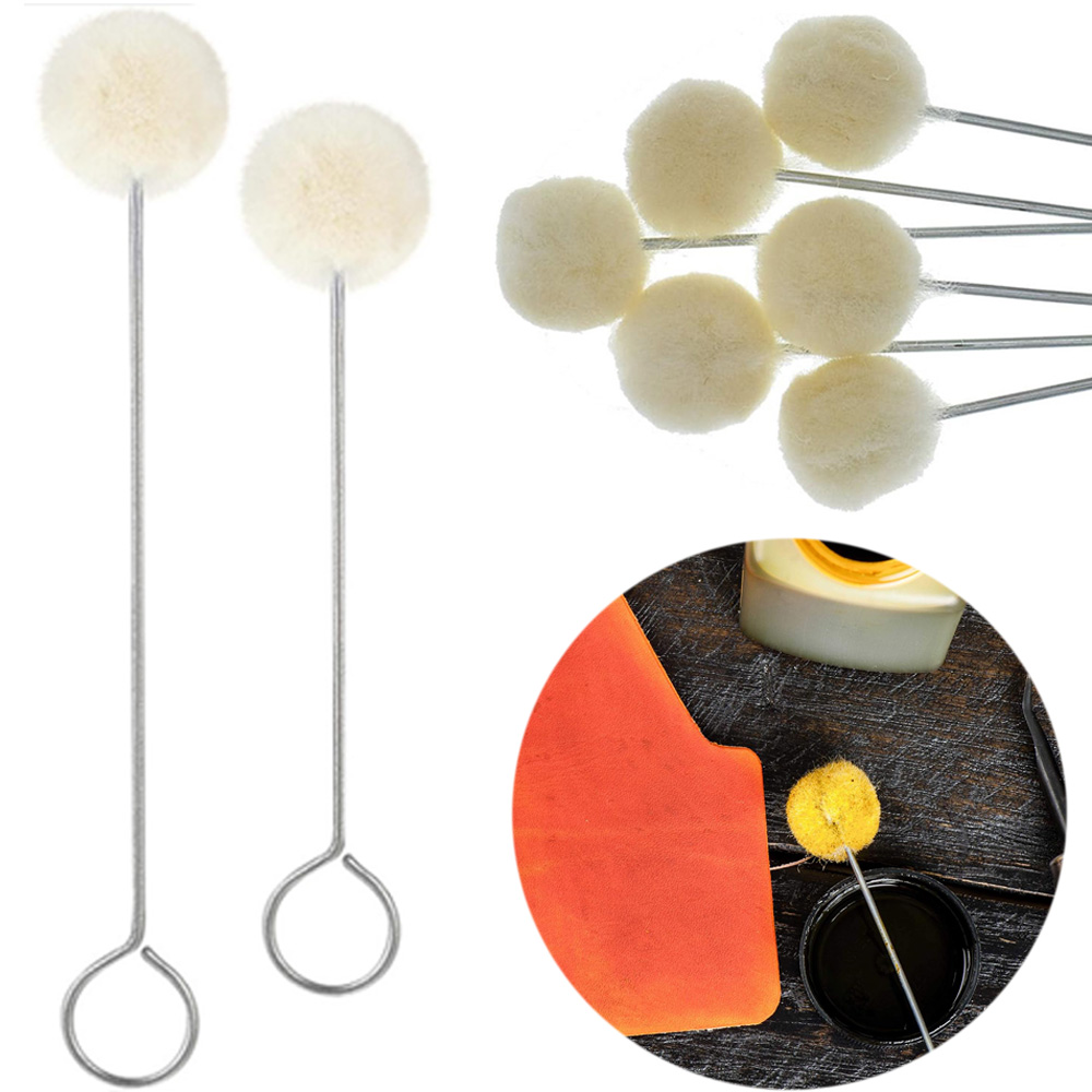 10/30pcs Leather Wool Balls Pa - Leather Dye Finish review and price