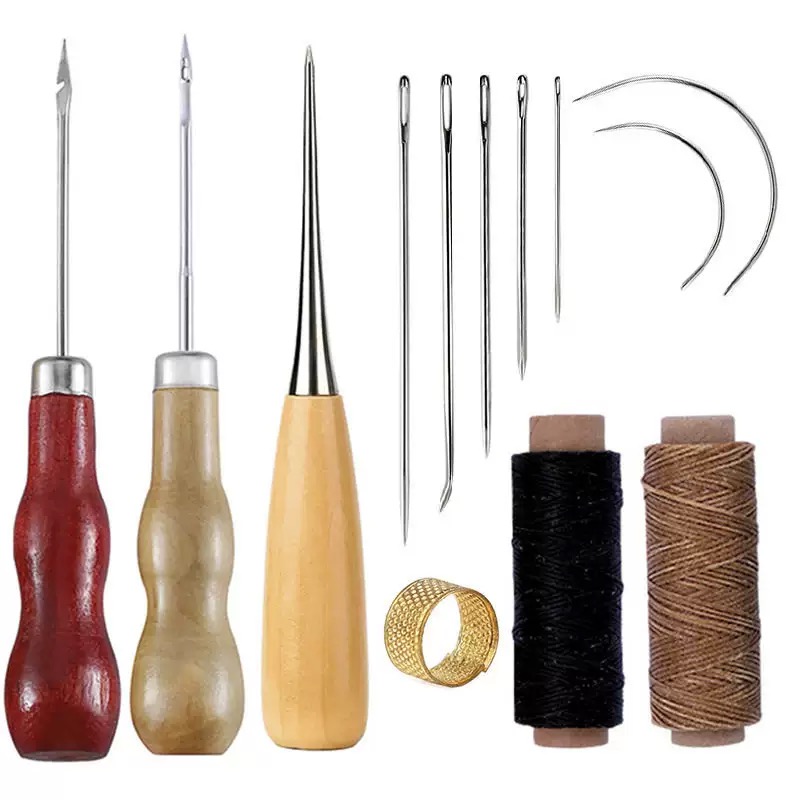 13 Pcs Leather Sewing Set Hand - Leatherwork Tool Kit review and price