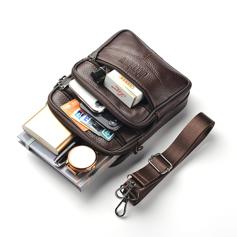 Men's New Genuine Leather Cros - Leather Work Bag Mens review and price