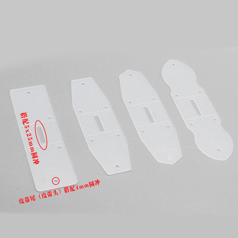 6Pcs/Set PVC Leather Belt Buck - Leatherwork Tool Kit review and price