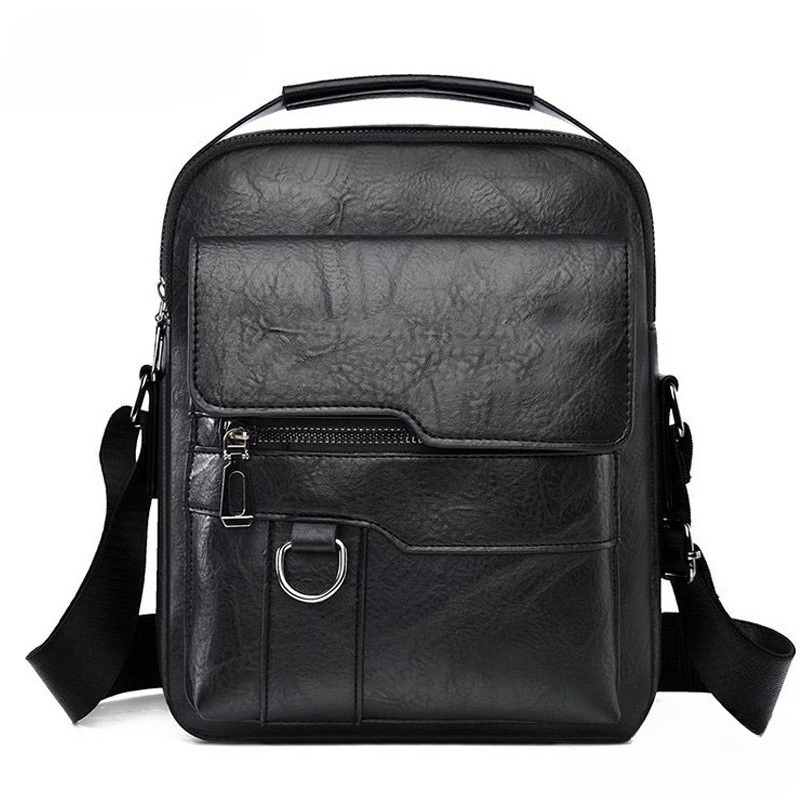 Hot Fashion Korean Style Men C - Leather Work Bag Mens review and price