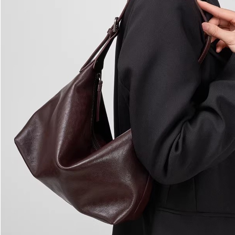 Genuine Leather Underarm Bag f - Leatherwork Logo review and price