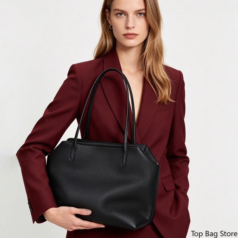 Women's Shoulder Tote Bag Eleg - Leatherwork Logo review and price