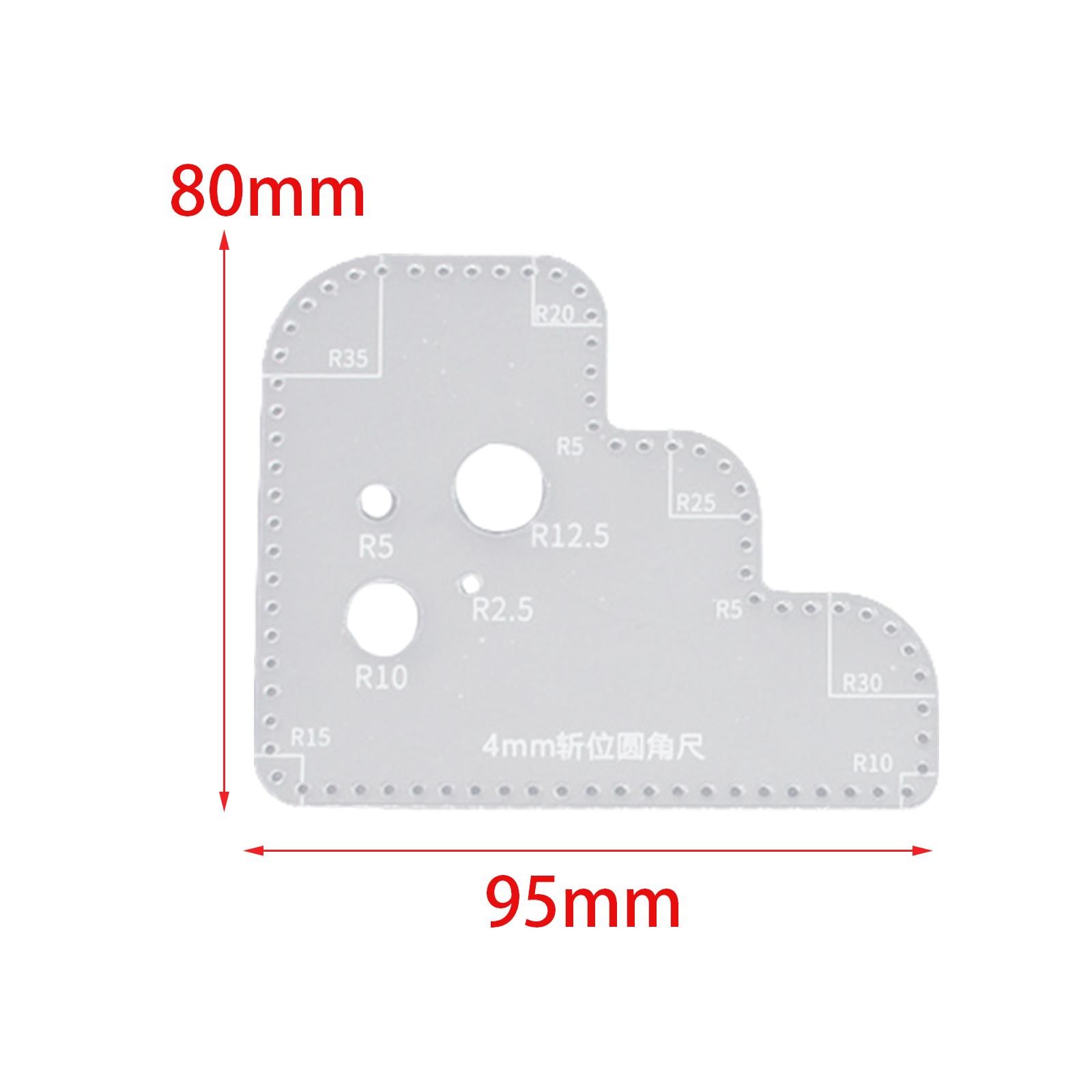 Transparent Acrylic Circle Tem - Leatherworking Guide review and price