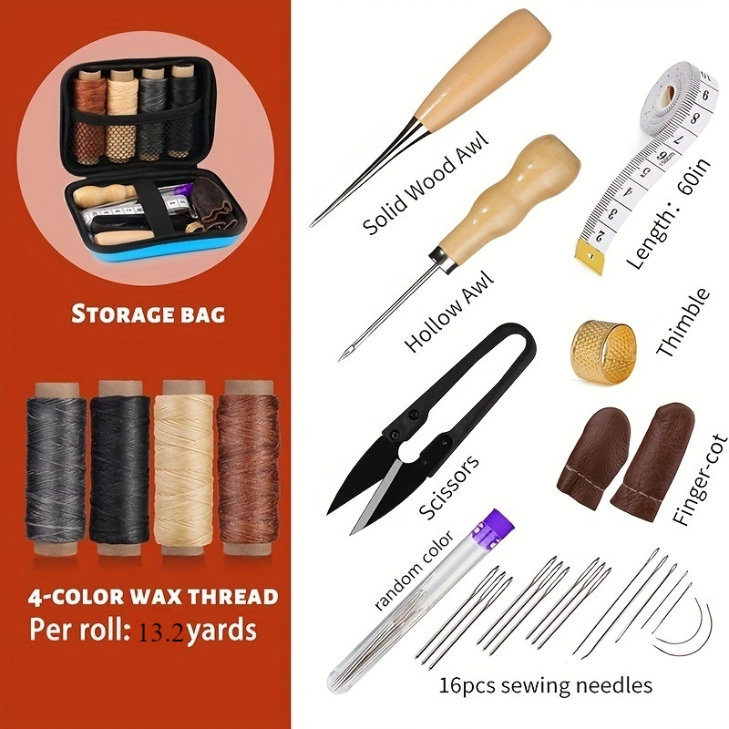 Leather Sewing Kit, Leather Re - Leatherwork Tool Kit review and price