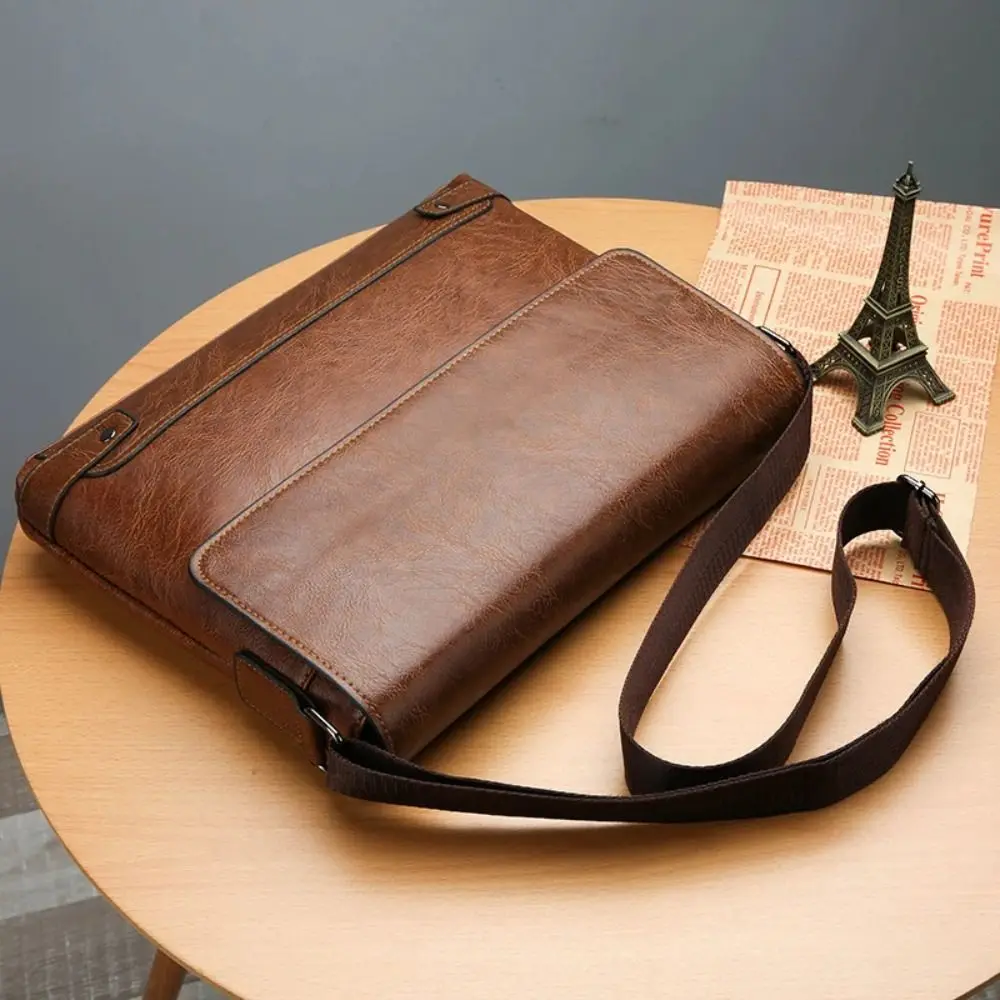 Briefcase For Men PU Leather T - Leather Work Bag Mens review and price