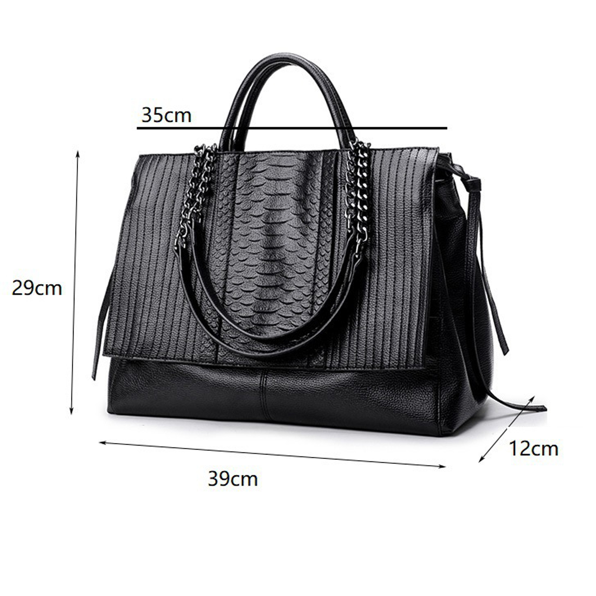 Elegant Tote Bag With Zipper,  - Leather Work Handbags review and price