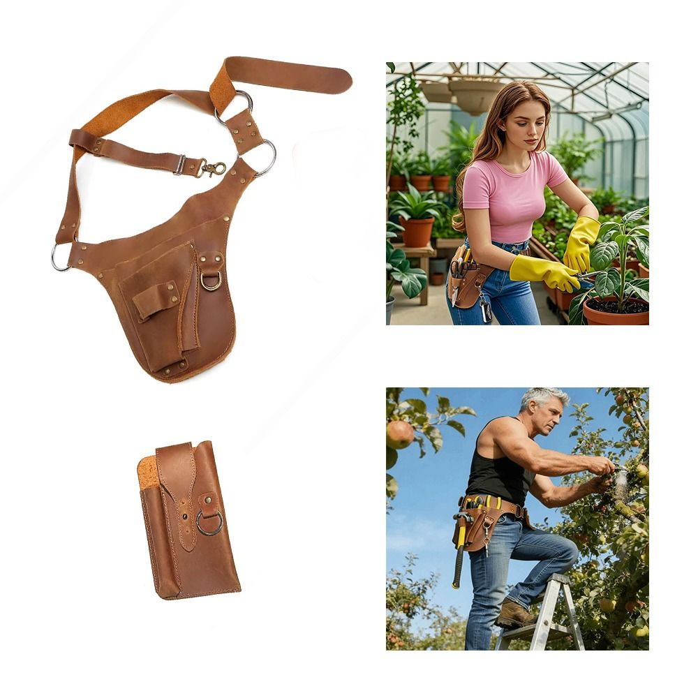 PU Material Waist Bag Punk Sty - Leather Works Belt review and price