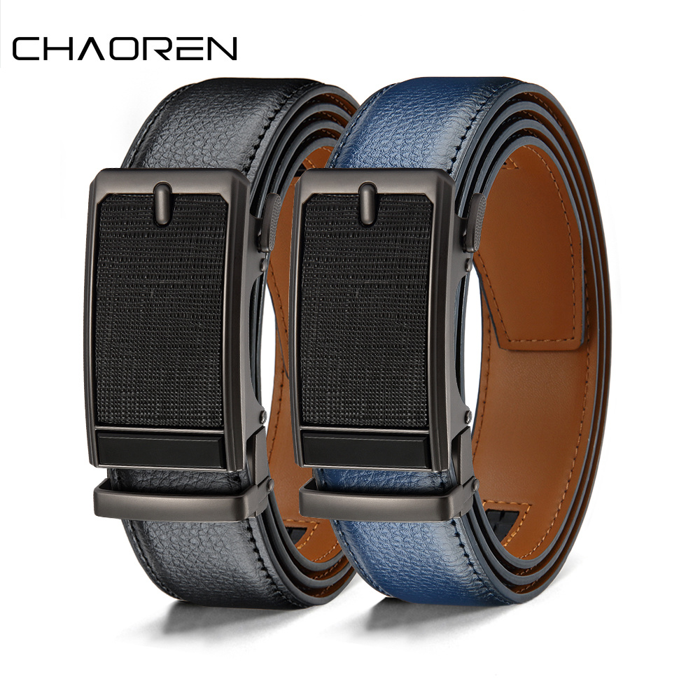 Men Belts Metal Automatic Buck - Leather Works Belt review and price