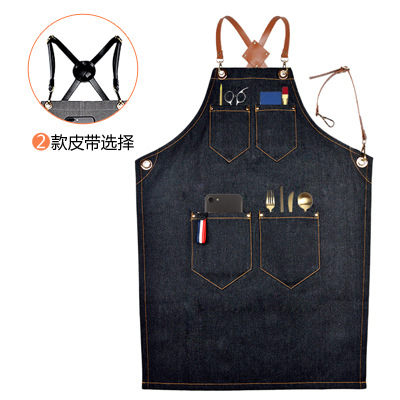 Floral PU Leather Straps Denim - Leatherwork Logo review and price