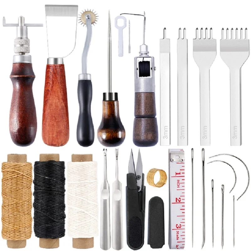 KRABALL Leather Craft Tool Kit - Leatherwork Repairs review and price