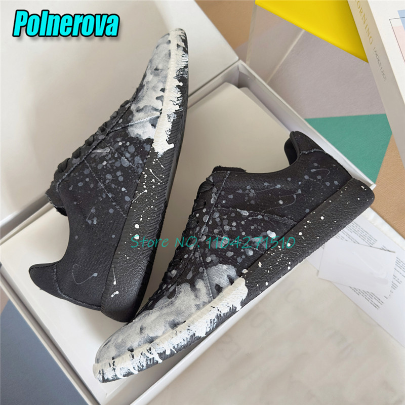 Summer Trendy Casual Sneakers  - Leather Dye Finish review and price