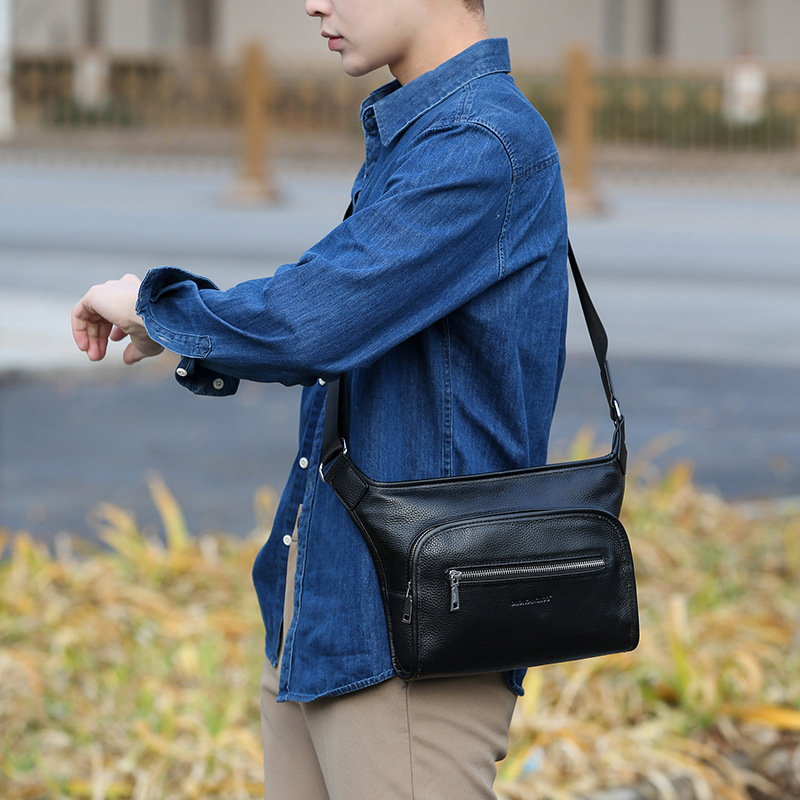 Leather new commercial waterpr - Leather Work Bag Mens review and price