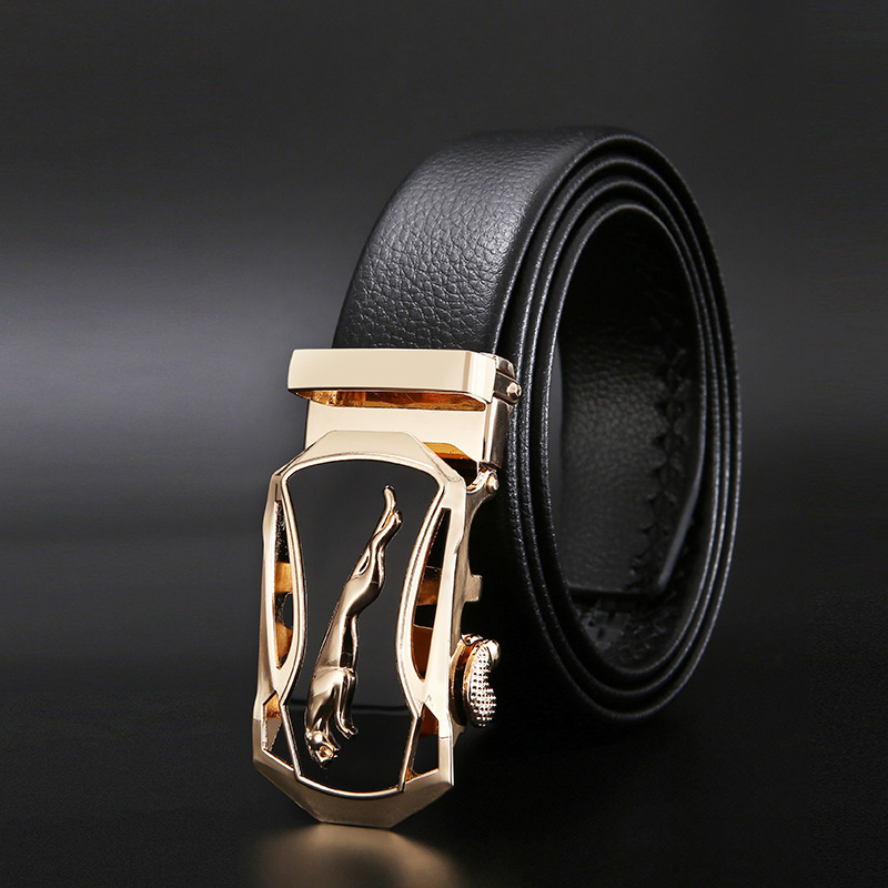 Men Belts Metal Automatic Buck - Leather Works Belt review and price
