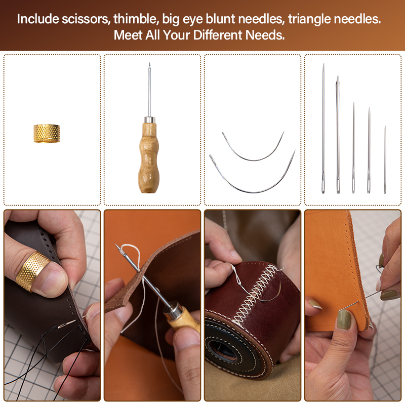WUTA Leather Repair Kit Shoe S - Leatherwork Tool Kit review and price