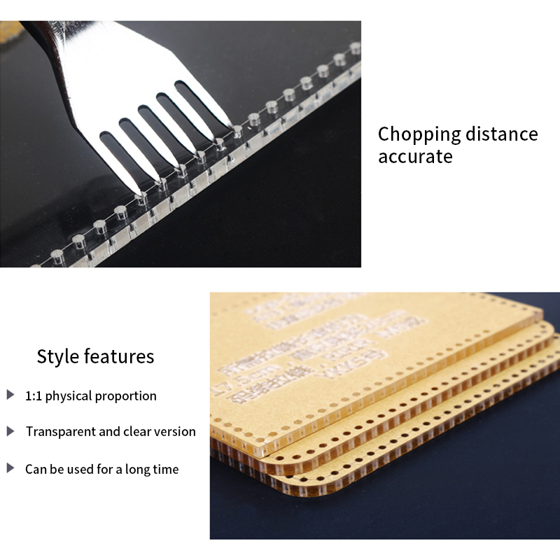 YOMDID Long Wallet Template Le - Leatherwork Tool Kit review and price