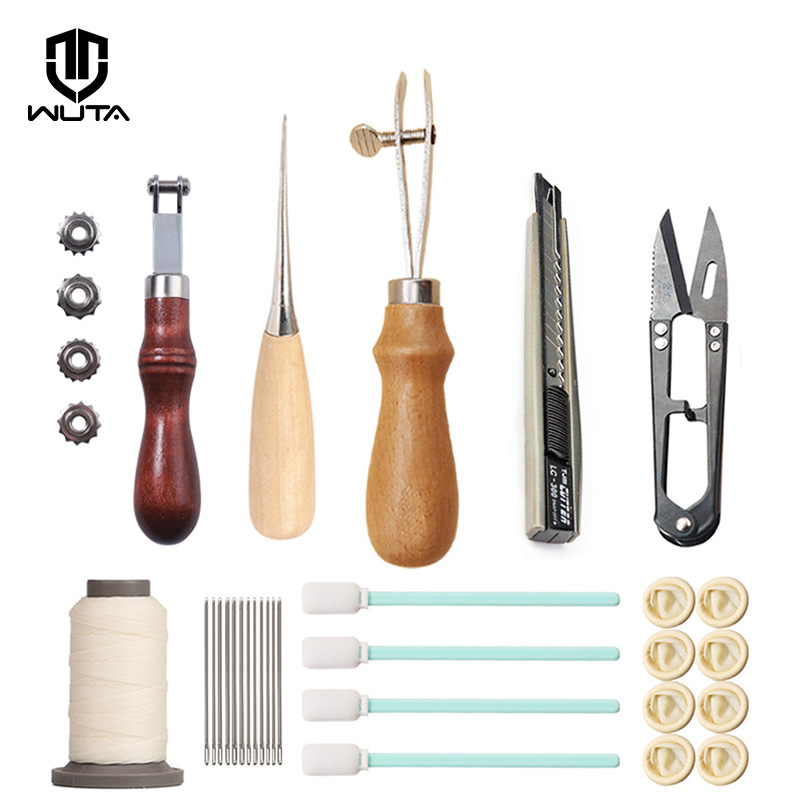 WUTA Professional Leather Craf - Leatherwork Tool Kit review and price