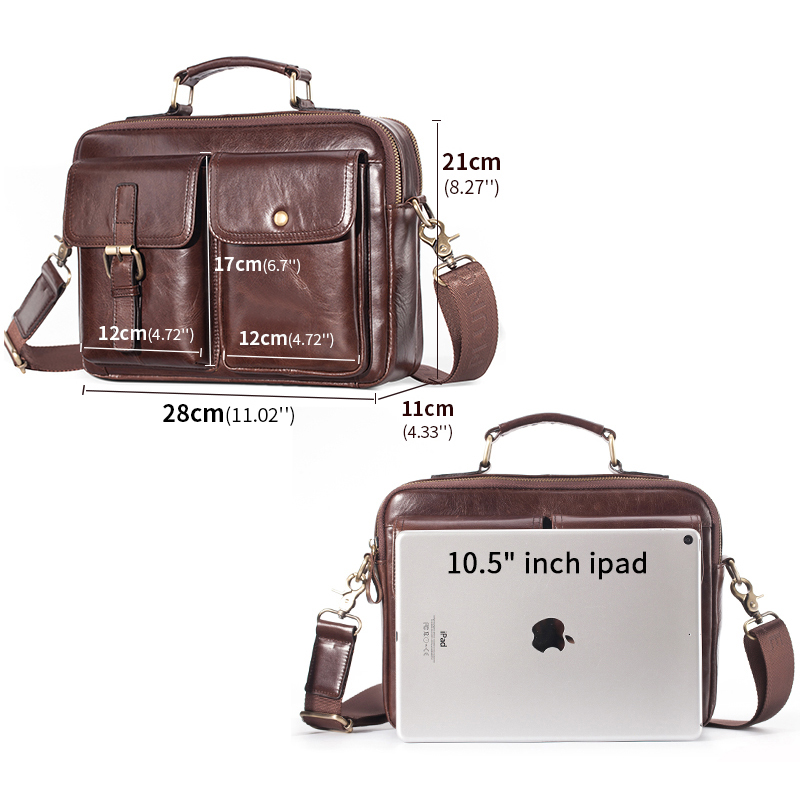 Brand New Cowhide Leather Mess - Leather Work Bag Mens review and price