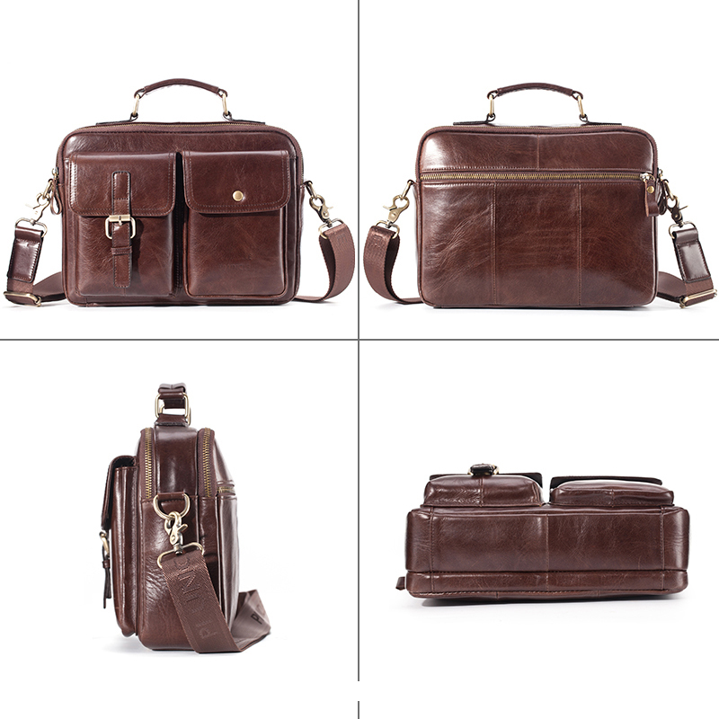 Brand New Cowhide Leather Mess - Leather Work Bag Mens review and price