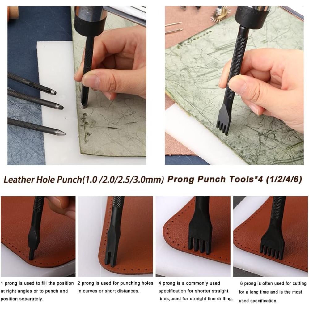 Leather Working Tools Practica - Leatherwork Or Leathercraft review and price