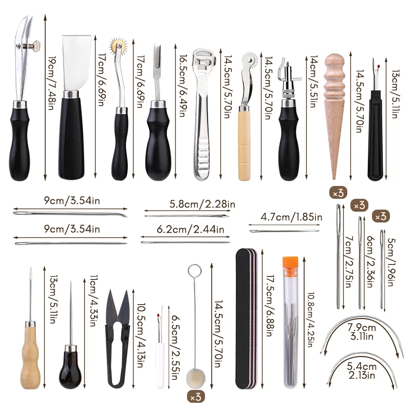 KRABALL Professional Leather C - Leatherwork Tool Kit review and price
