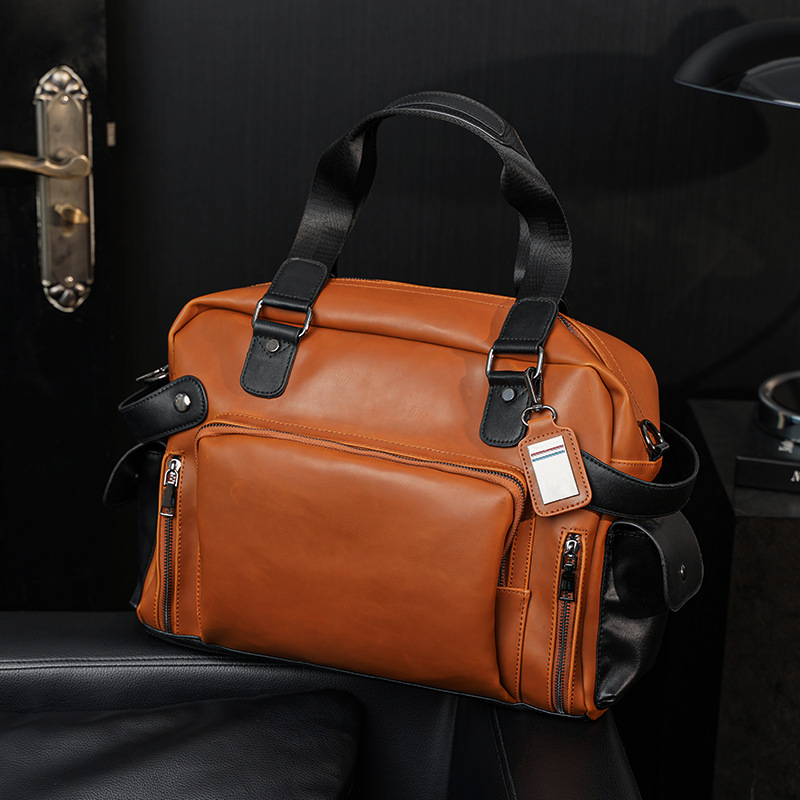 Trendy Men's Shoulder Bag Retr - Leather Work Bag Mens review and price